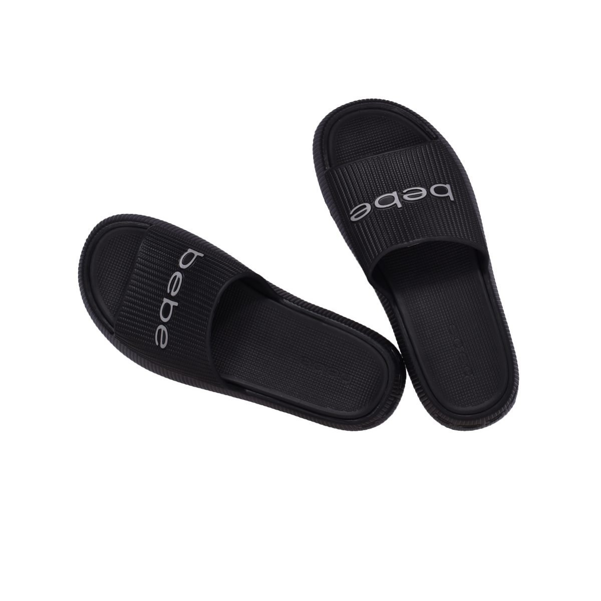 bebe Ploffy Women Slide-23162-JetBlack