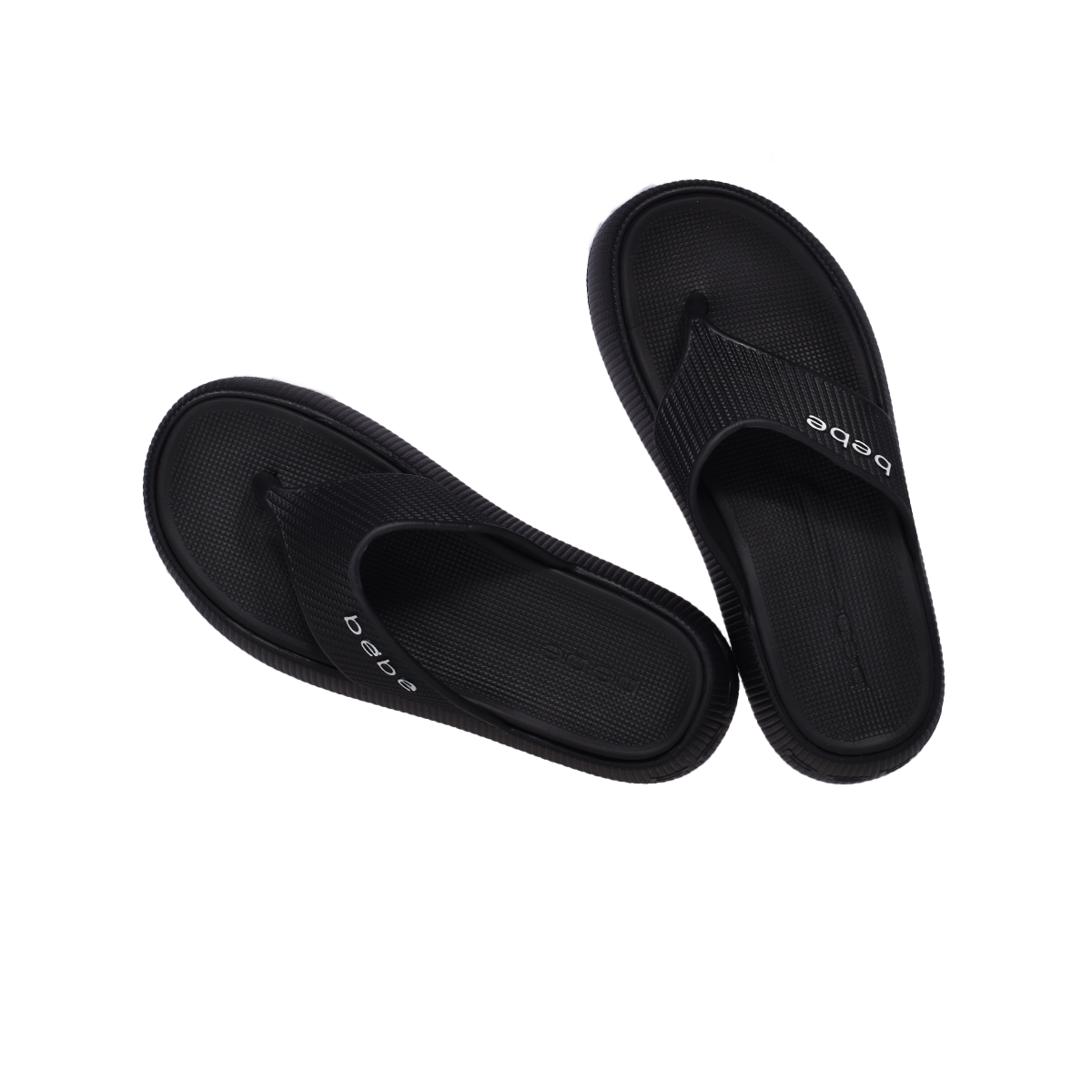 bebe Puffi Women Flip Flop-23303-black