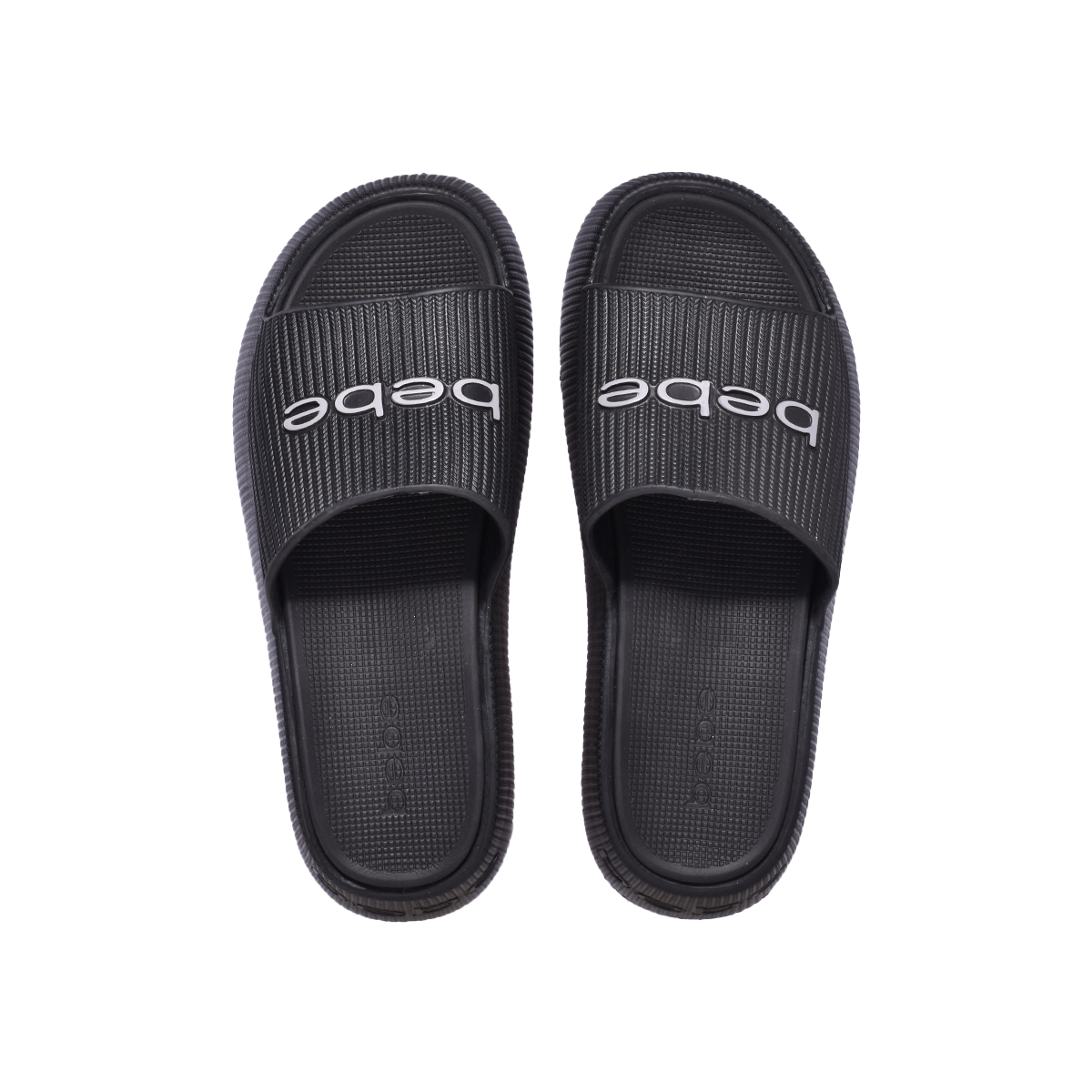 bebe Ploffy Women Slide-23162-JetBlack