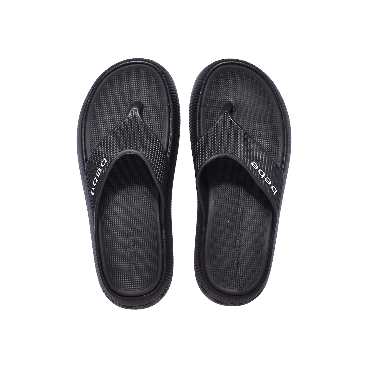 bebe Puffi Women Flip Flop-23303-black