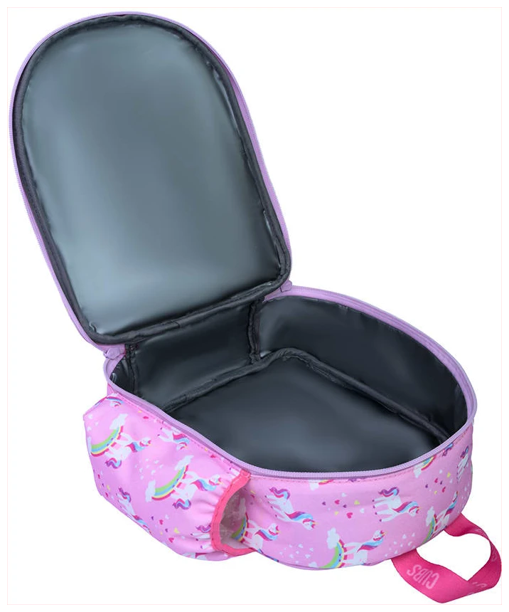 Cubs Pink Unicorn Letter P Nursery Lunch Backpack