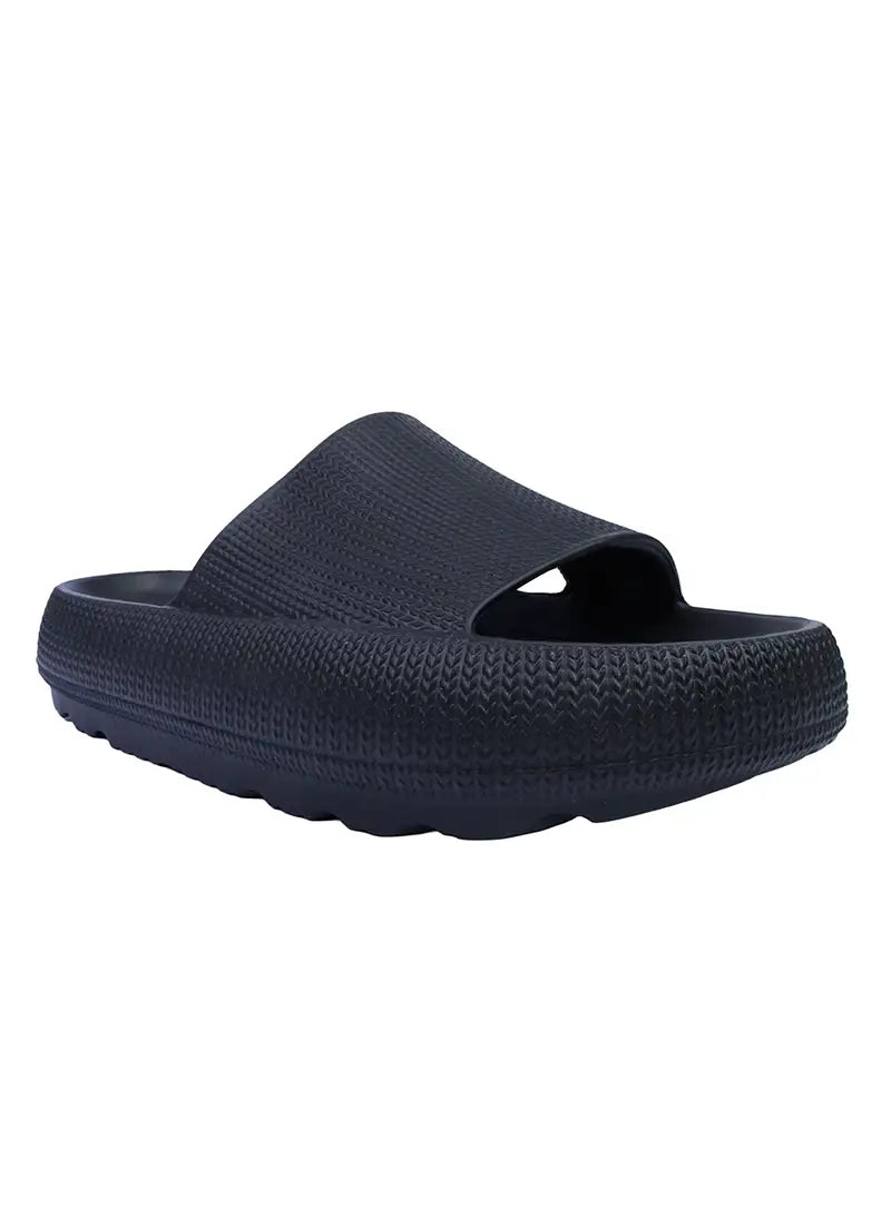 Cubs Black Eva Virgo Unisex Slide