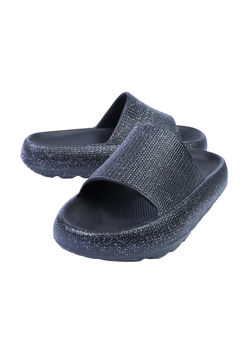 Cubs Glitter Black Eva Virgo Girls/Women