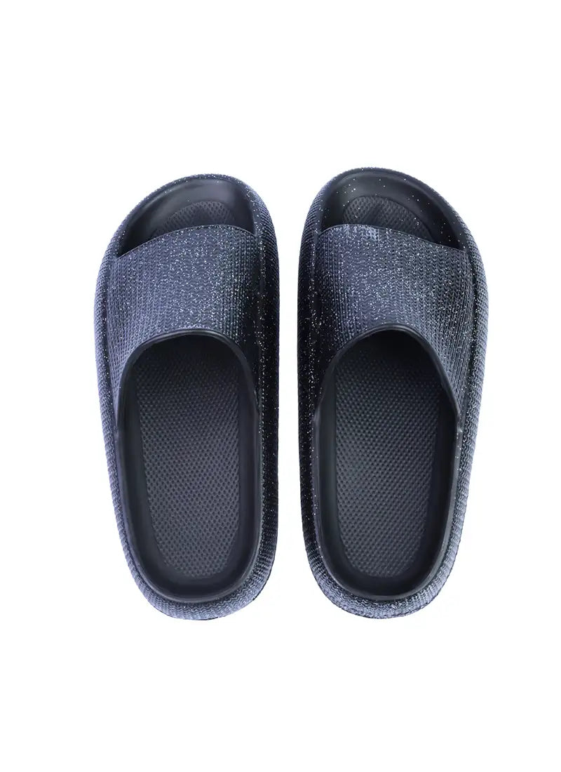 Cubs Glitter Black Eva Virgo Girls/Women