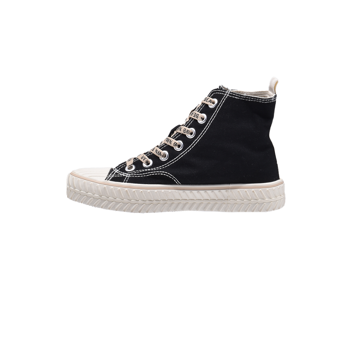 TTWN Bear High-Top Black Canvas Bear Shoes