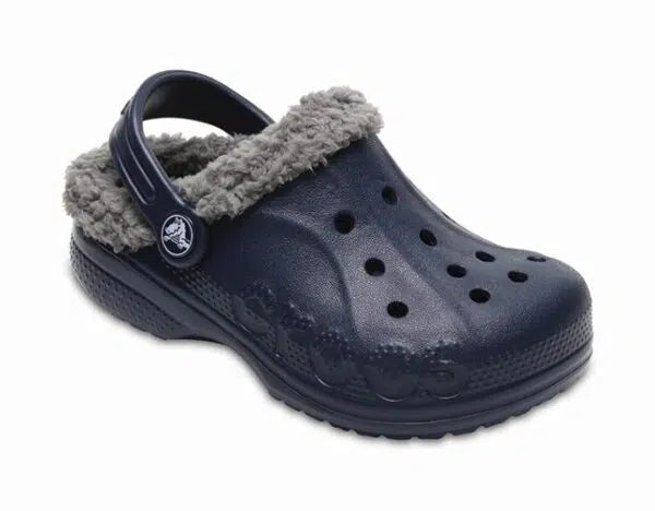 Crocs Baya Lined Kids Navy Smoke