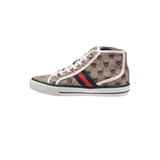 TTWN Bear High-Top Light Coffee Canvas Shoes