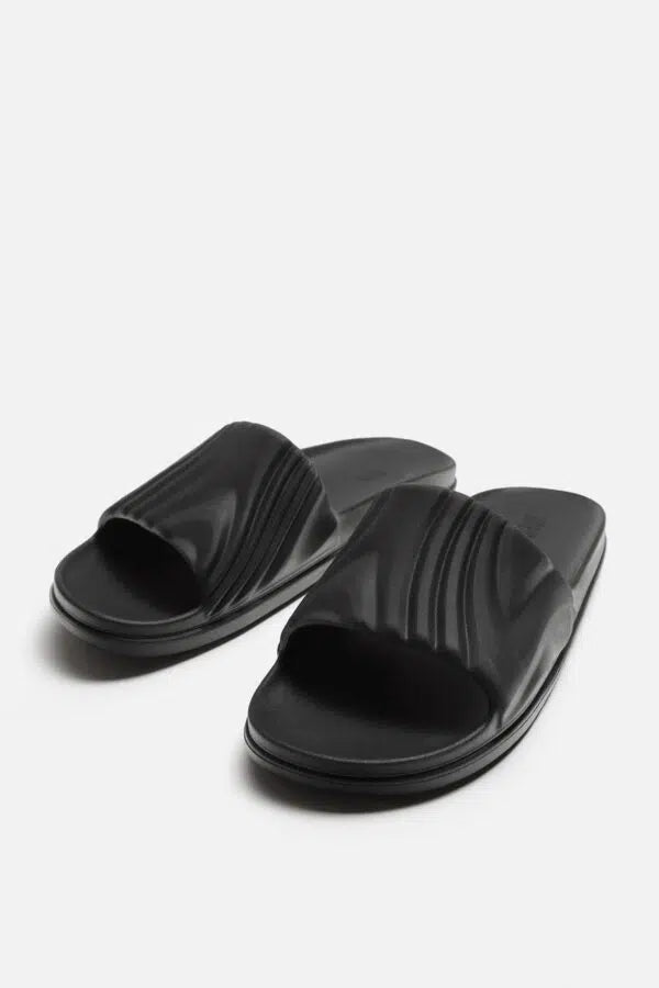 ZARA Beach Sandals Black