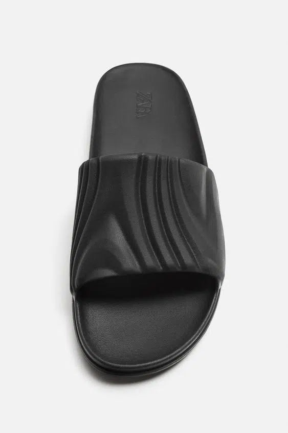 ZARA Beach Sandals Black