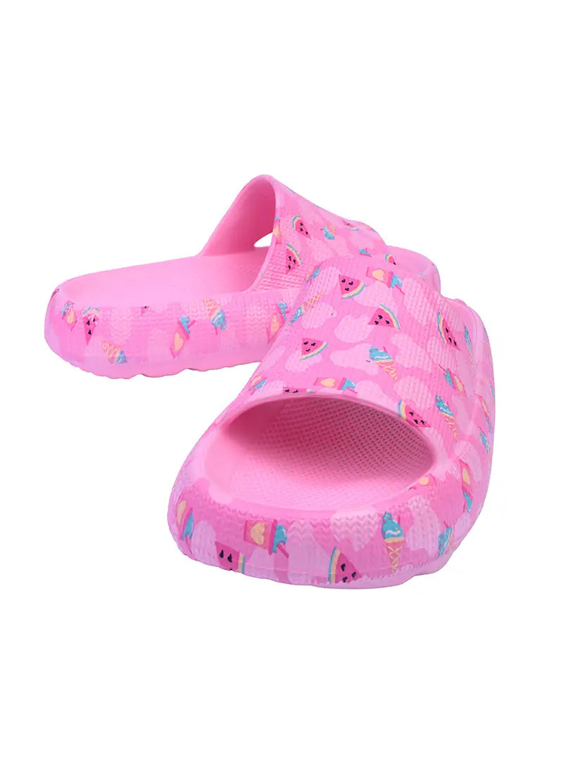 Cubs Pinkish Watermelon Eva Virgo Girls/Women Slide