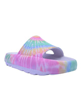 Cubs White Tie-Dye Eva Virgo Girls/Women Slide