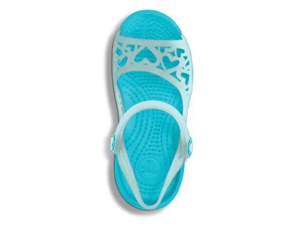 Crocs Adrina Hearts Sandal Sea Foam Surf