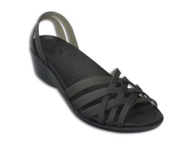 Crocs Huarache Mini Wedge Women Black