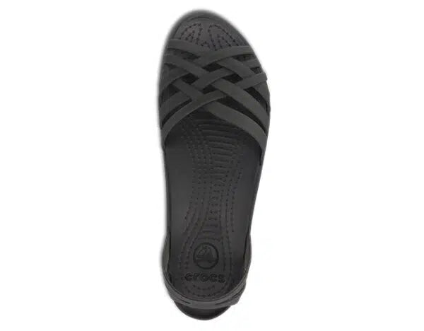 Crocs Huarache Mini Wedge Women Black