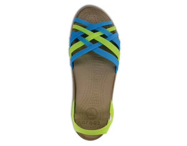 Crocs Huarache Mini Wedge Women Ocean Mushroom