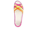 Crocs Huarache Mini Wedge Women Fuchsia/Grapefruit