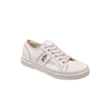 TTWN Bear Low-Top White Canvas Side Bear Shoes