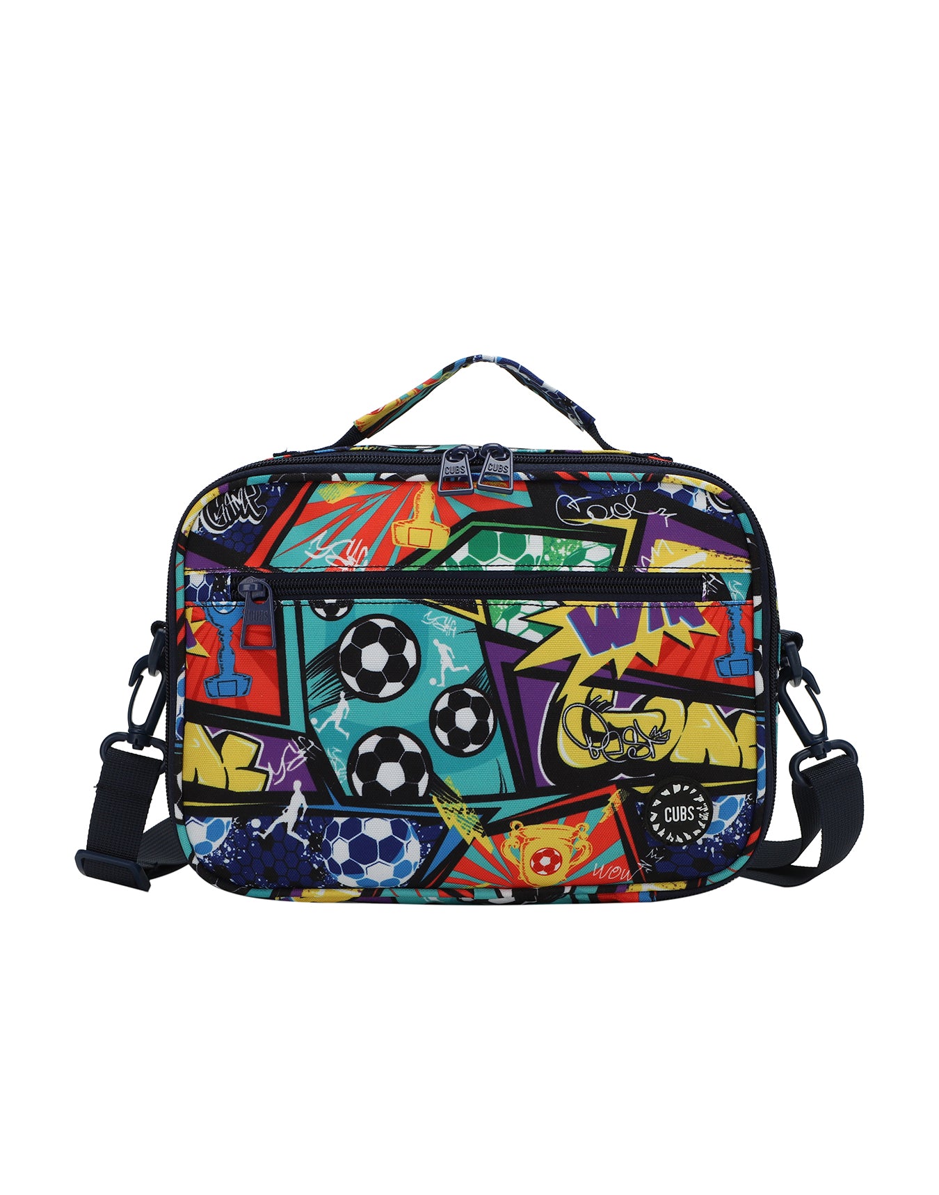 Cubs Crazy about the Game cross body lunch bag