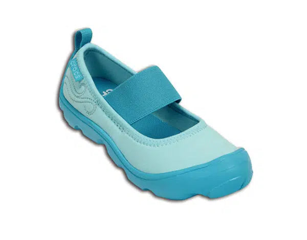 Crocs Duet Busy Day Mary Jane Children?? Ice Blue Surf