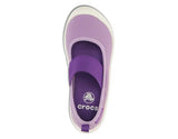 Crocs Duet Busy Day Mary Jane Children?? Iris Neon Purple