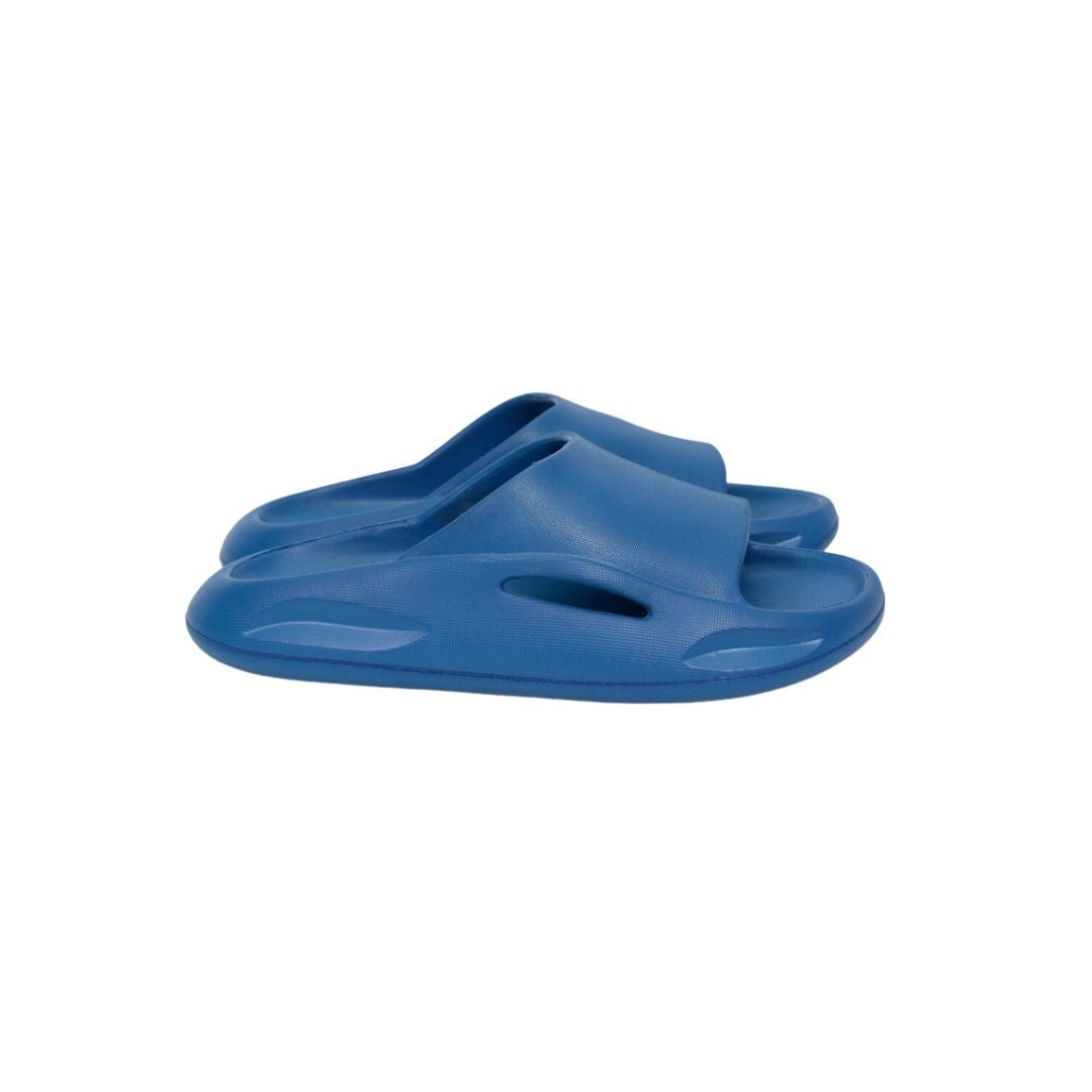 Cubs Kids Pillow Slipper High Platform Navy