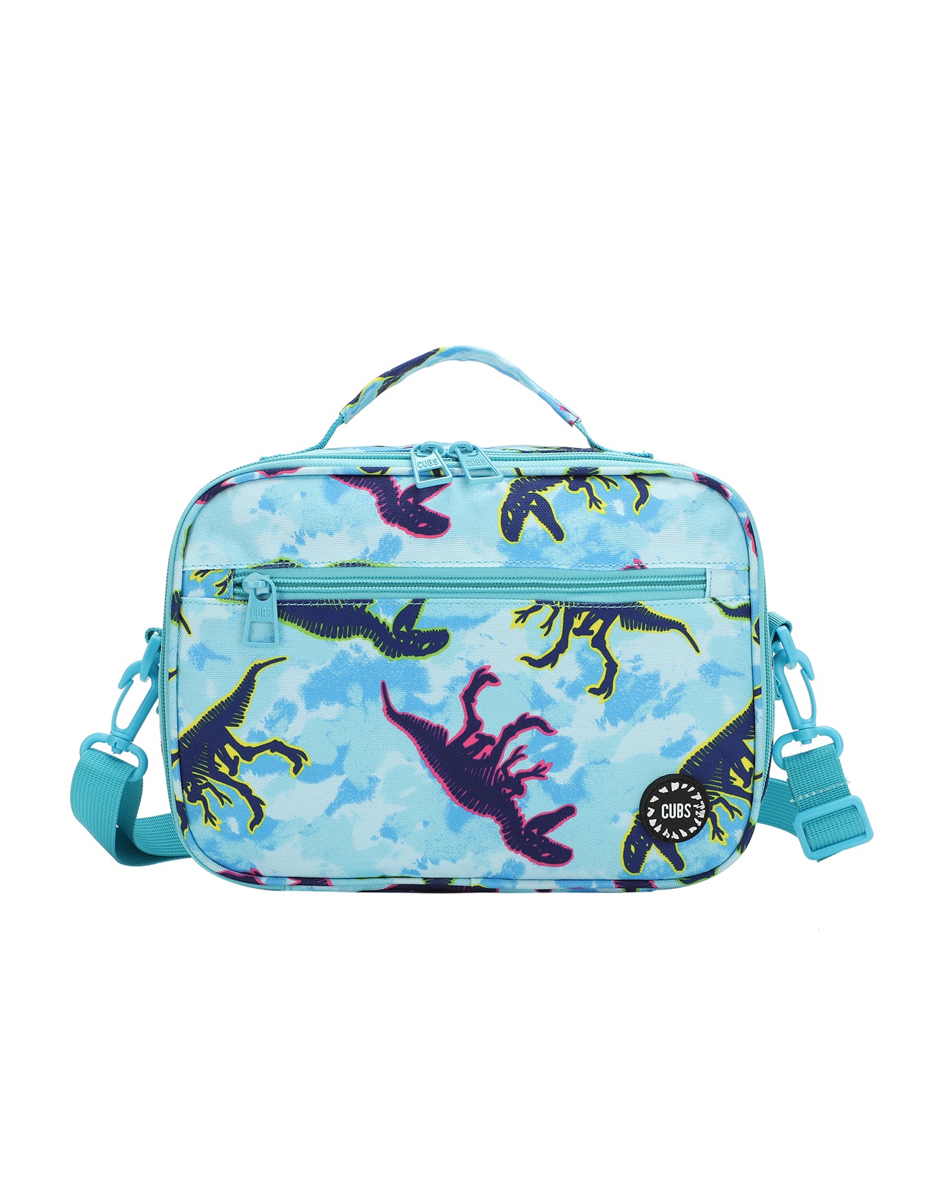 Cubs Dino Tie Dye cross body lunch bag
