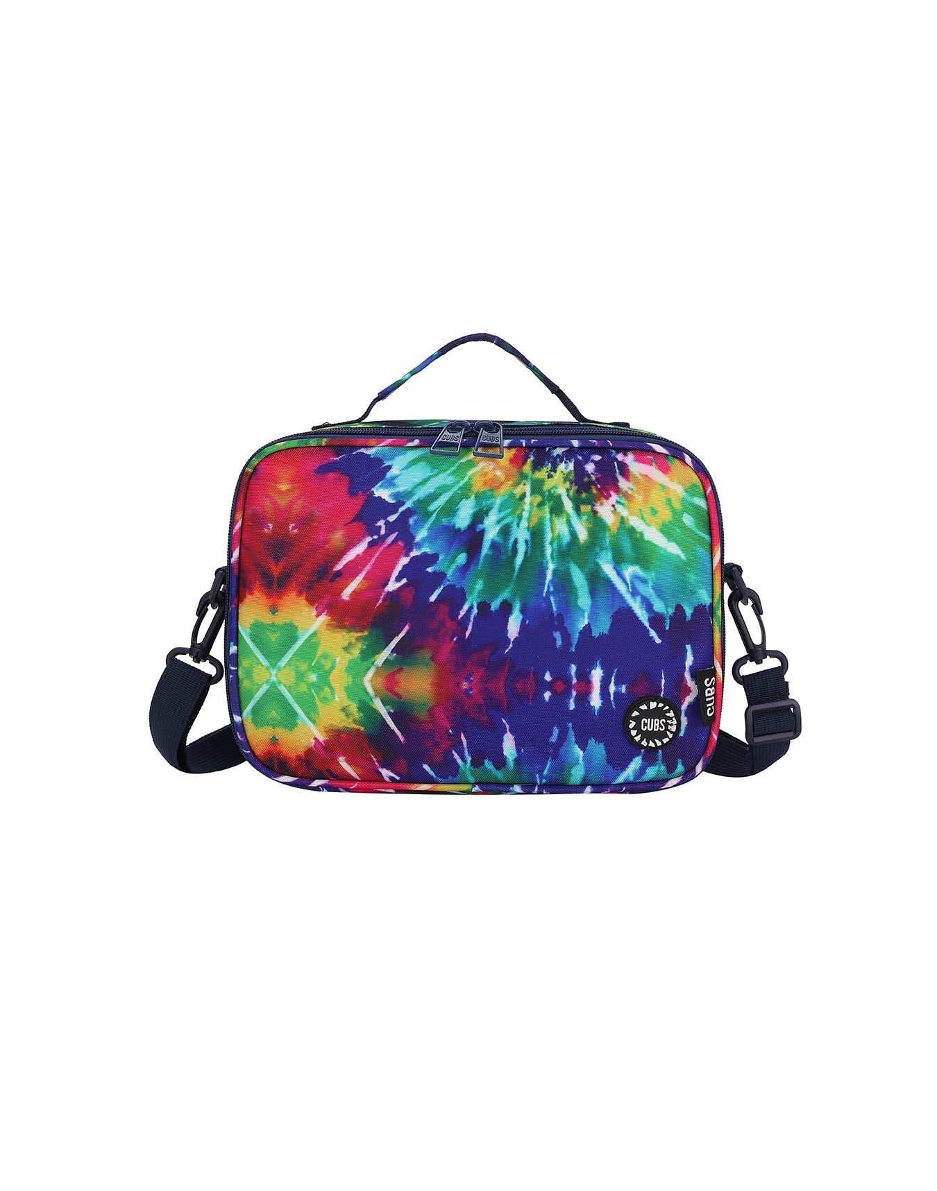 Cubs Royal Blue Tie Dye Classic Lunch Bag With Shoulder Strap