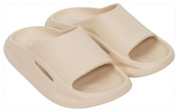CUBS Kids Pillow Slipper High Platform Beige