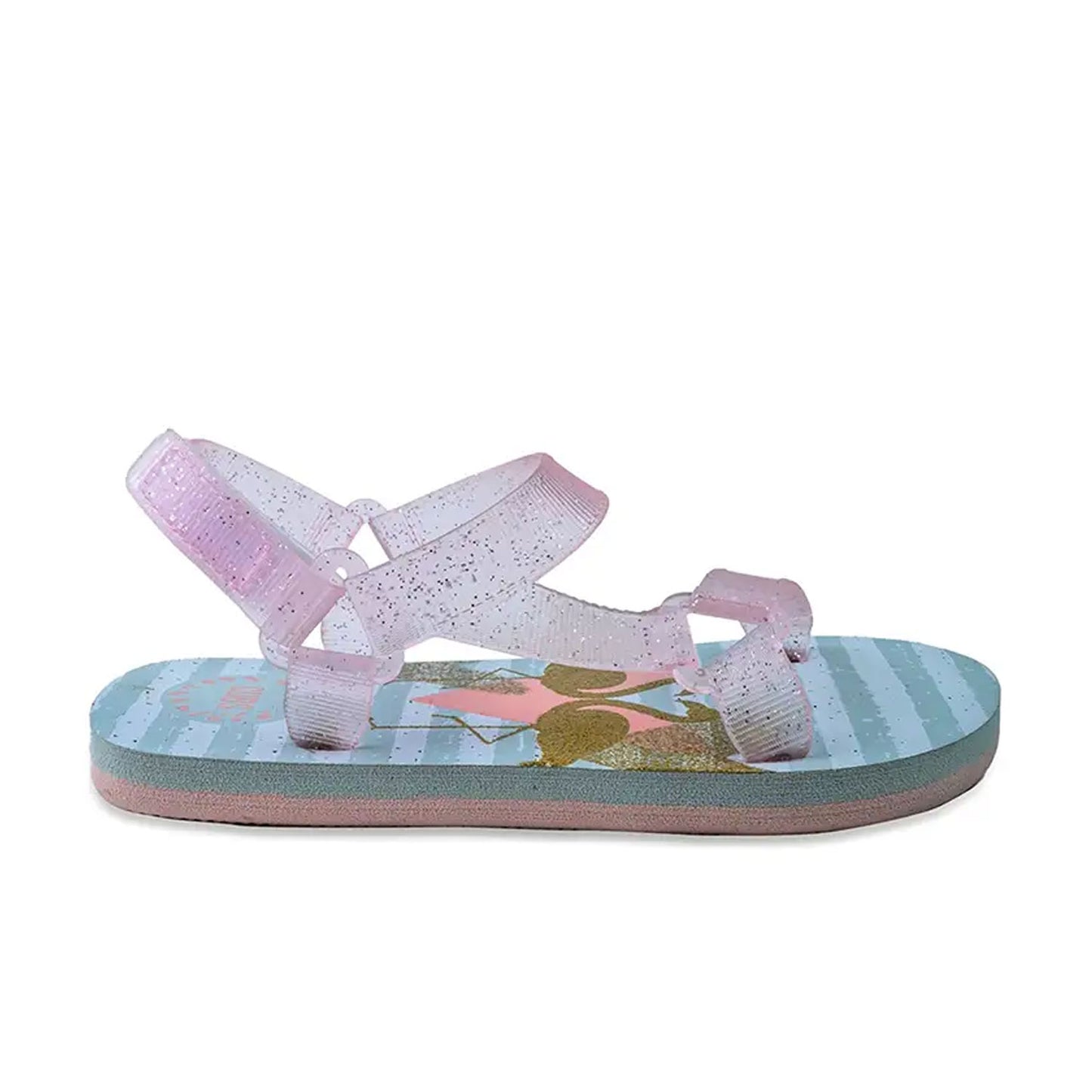 Cubs Sling Sandal Big Girl Golden Flamingo