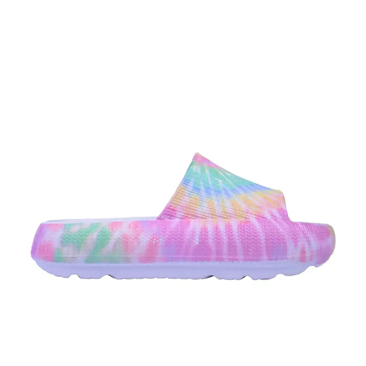 Cubs White Tie-Dye Eva Virgo Girls/Women Slide