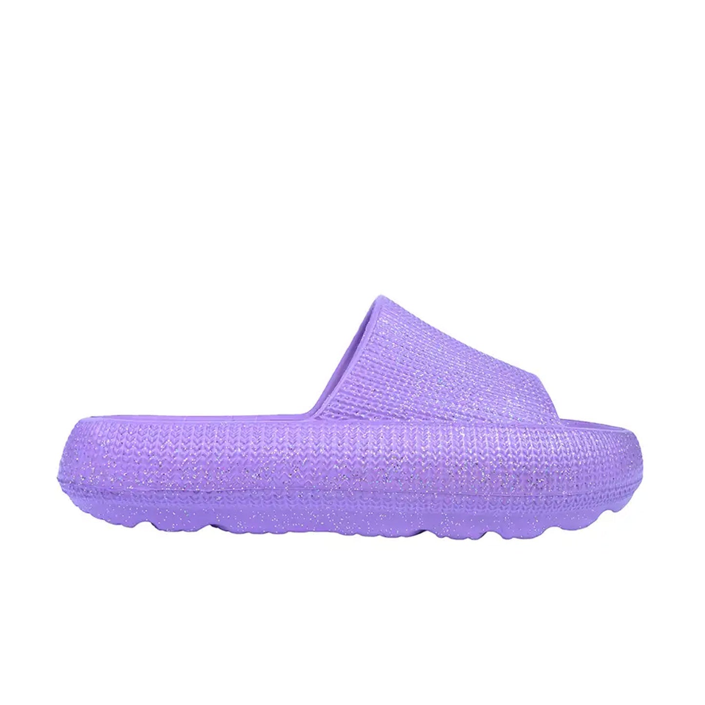 Cubs Glitter Lilac Eva Virgo Girls/Women Slide