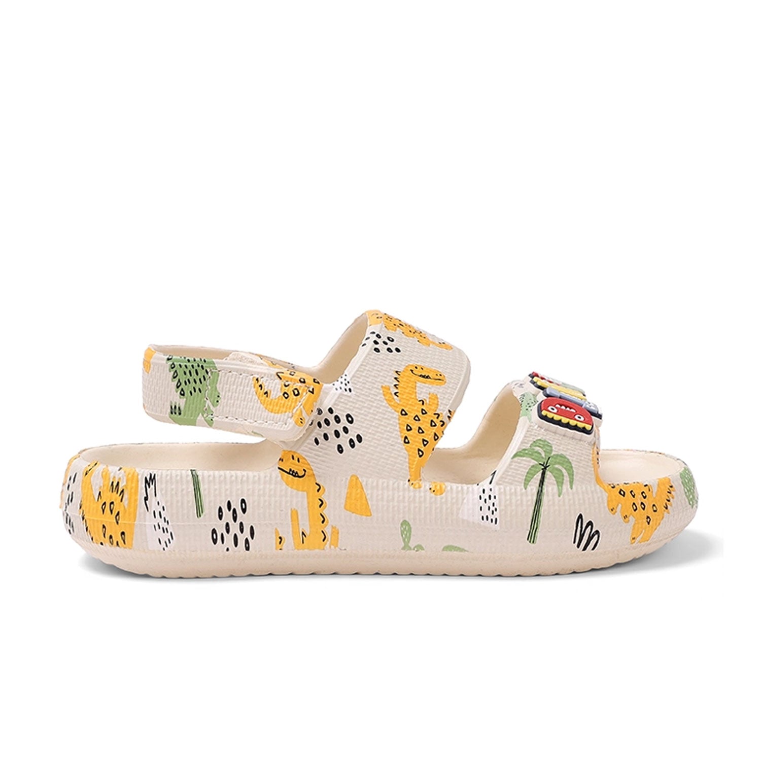 Cubs Khaki Dino Kids Sandal