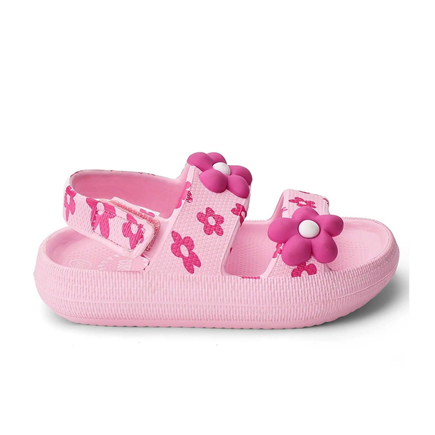 Cubs Pink Flowers Kids Sandal