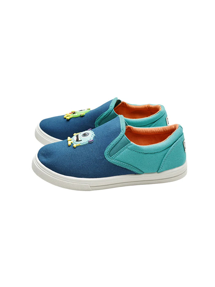 Cubs Funny Monster Slip-on Sneaker Kids