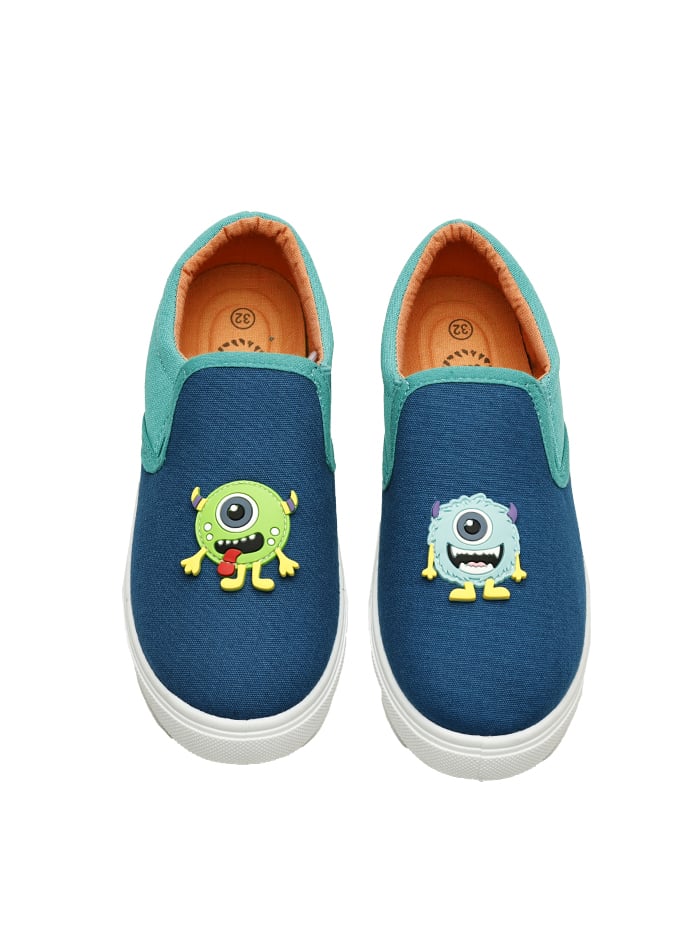 Cubs Funny Monster Slip-on Sneaker Kids