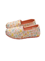 Cubs Pastil Pink Rainbows Slip-on Espadrilles Kids
