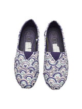 Cubs Purple Hearts Slip-on Espadrilles Kids
