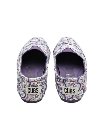 Cubs Purple Hearts Slip-on Espadrilles Kids