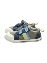Cubs Blue & Green Jeans Double Strap Sneaker Kids