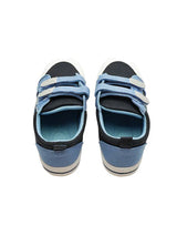 Cubs Navy & Baby Blue Jeans Double Strap Sneaker Kids