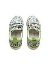 Cubs Grey Dinos Double Strap Sneaker Kids
