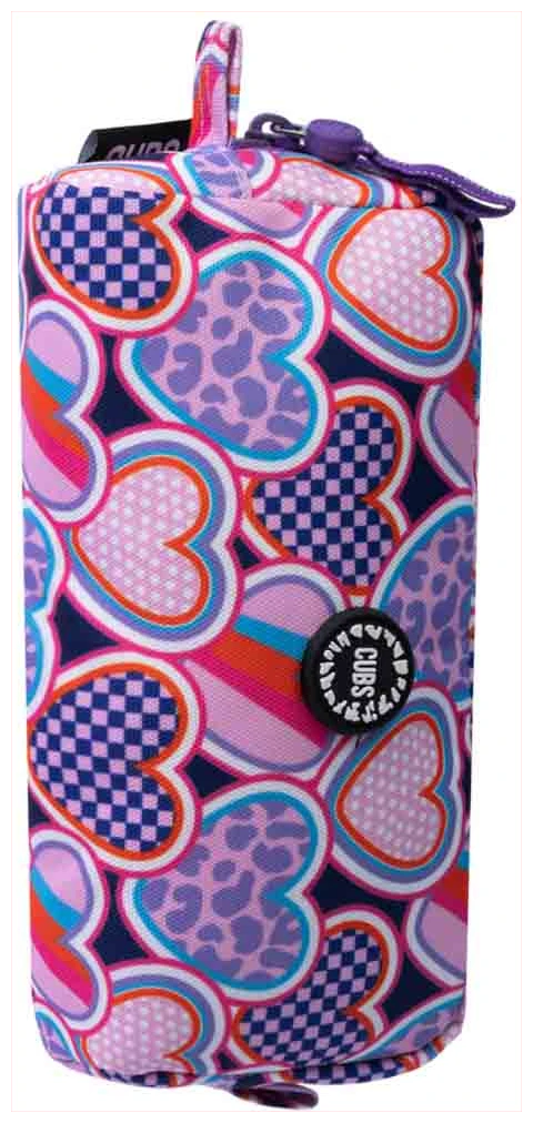 Cubs Purple Hearts Pencil case