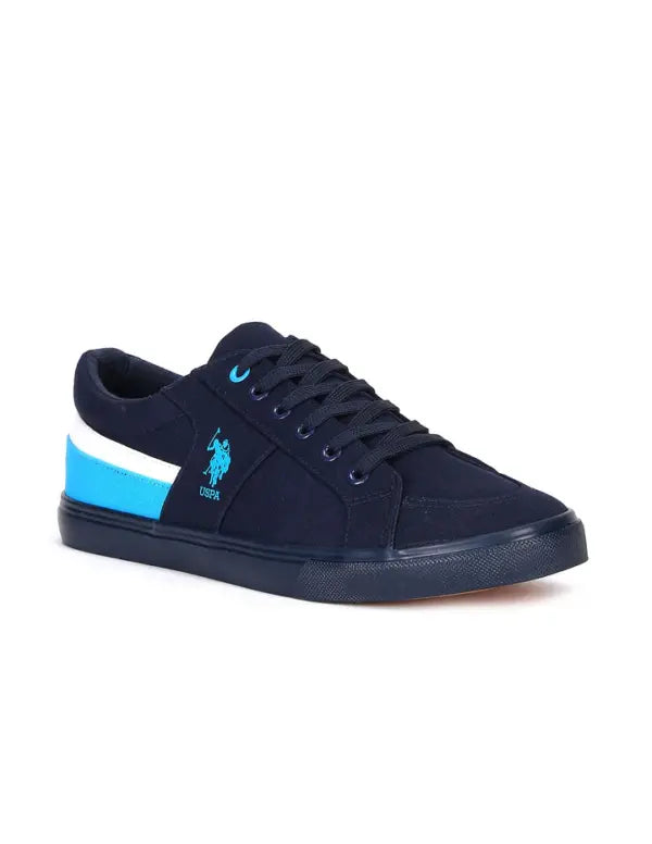US Polo Contrast Stripe Canvas Clarkin Sneakers