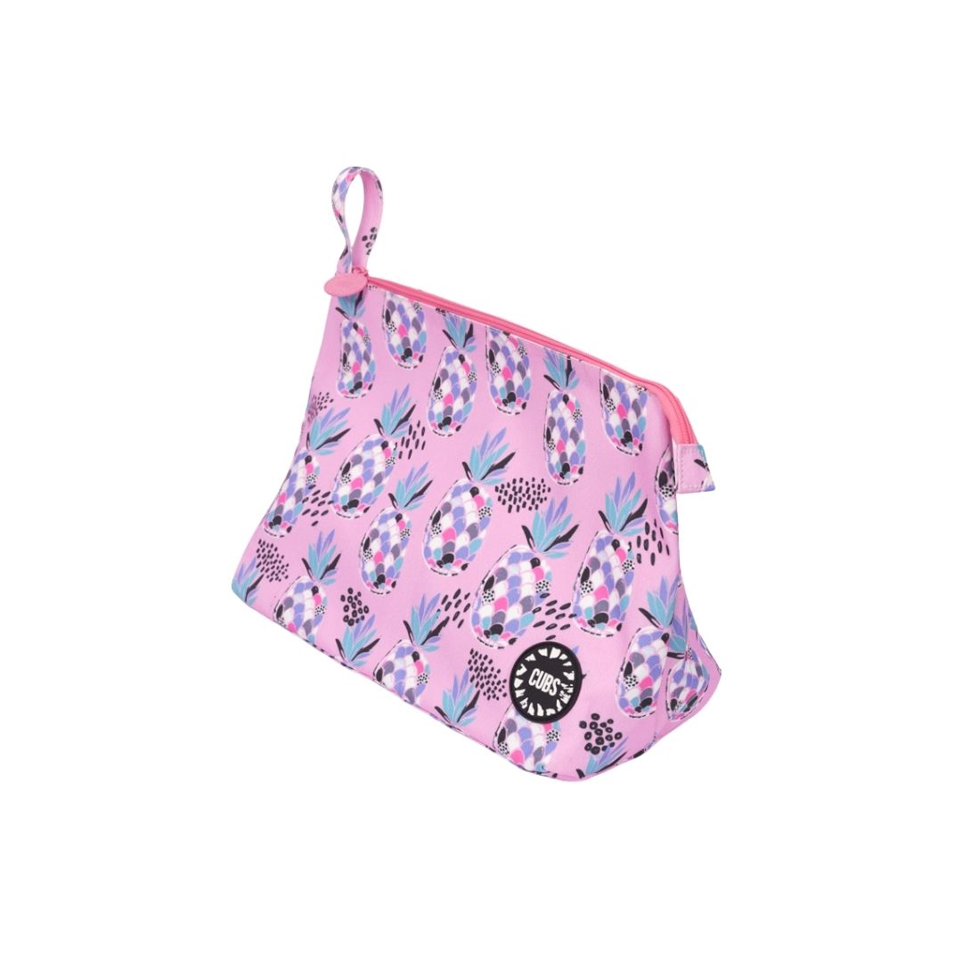 Cubs Lilac Pineapples Large Pouch