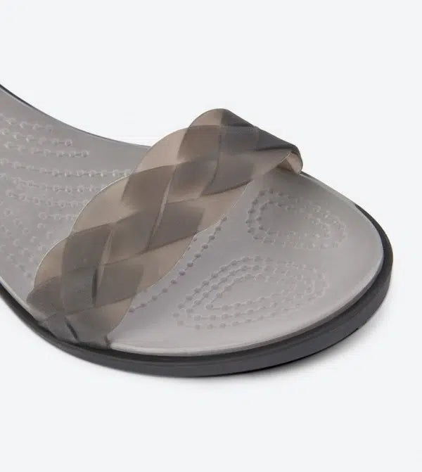 Crocs Isabella Block Heel Women BLACK GRAPHITE