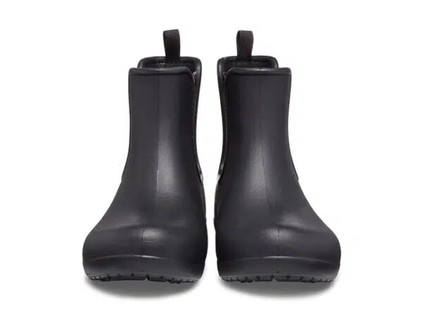 Crocs Freesail Chelsea Boot Women Leopard Black