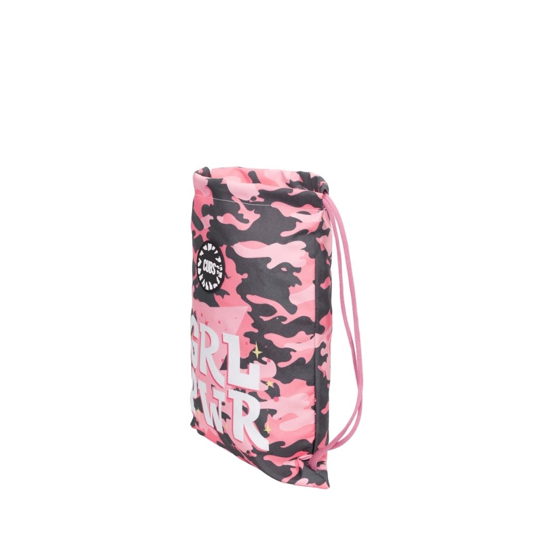 Cubs Camo Girl Power String Bag