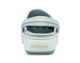 Crocs Crocband Platform Clog Light Grey Rose