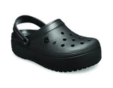 Crocs Crocband Platform Clog Black Black
