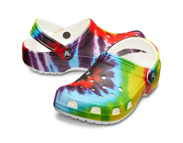 Crocs Classic Tie Dye Graphic Clog